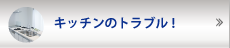 キッチンのつまり・水漏れ